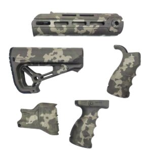 FAB Defense AR15 ceracote camo