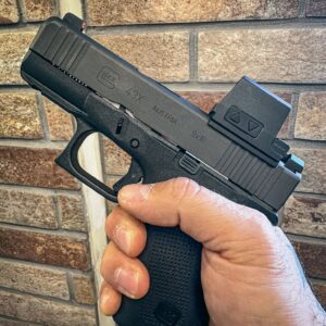 כוונת Meprolight MPO PRO-S pistol optic BULLSEYE RMSC לאקדחי גלוק 43x סלים (SLIM)